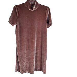 Madewell velvet Soft T-shirt Boho dress women's size medium